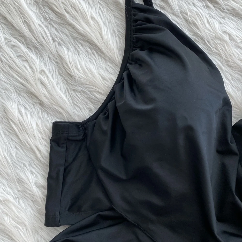 Swim by Cacique | Long Line Wrap Bikini Top